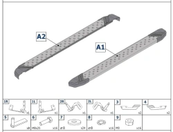 Metal Protection Threshold Platform for Kia Seltos