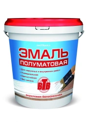 Universal Semi-Matte Acrylic Enamel for Various Painting Applications