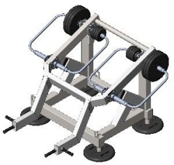 Back and Leg Strength Trainer AKS 420