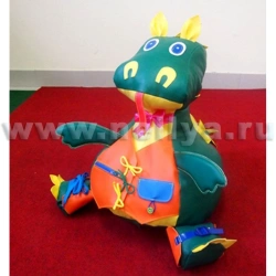 Educational Dragon Toy "Nellia" - 40 cm Tall