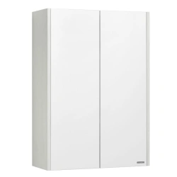 York Two-Door Wall Cabinet in White, Bleached Wood Model A171303YOAY01