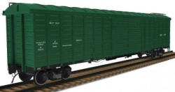 Enclosed Freight Railway Car Model 11-2164