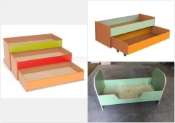 Wooden Children's Bed (Single, Bunk, Triple)