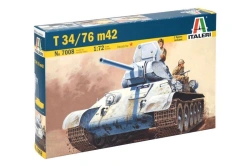 T-34/76 M42 Tank Model Kit - Easy Assembly