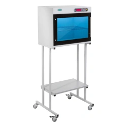 Bactericidal Chamber for Storing Sterilized Medical Instruments "SPDS-2-K" on Mobile Trolley