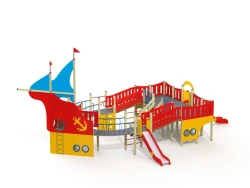 Children's Play Complex in Sailboat Shape DIC 7.072