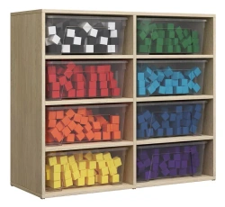 Decorative Building Blocks with Storage Shelf, Model OrSt