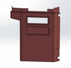 Central Console with Fasteners for Vehicles K5299-5325262