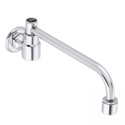 Wall-Mounted Sink Spout with Built-in Valve and Ball Joint KR5444