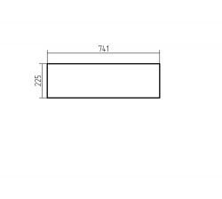 Side Window Movable Glass for LIAS Bus 5292-5403354-20