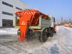 Combined Road Sweeper MKDU-12 on MAZ-555025 Chassis