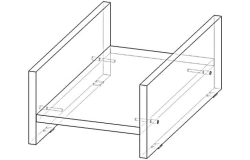Computer Case Stand (Burokrat Series)