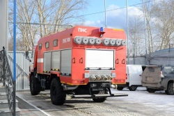 Fire Pump Station PNS-100, Model 58815K43502, Modification 58815B on KAMAZ-43502-D5 Chassis