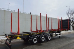 Three-Axle Timber Transport Semi-Trailer TSA-683