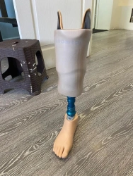 Custom Bath Prosthesis for Below-Knee Amputation PN3-M-K