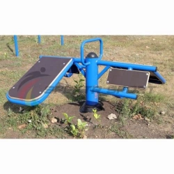 Outdoor Exercise Equipment for Adults - Press + Hyperextension for Two TS 122