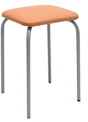 Soft Seat Stool with Metal Frame, Model NO 001.02.00.00