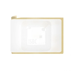 ISBC® Labels 50x80 HF, SLIX2 - Paper Adhesive Labels for Non-Metal Surfaces