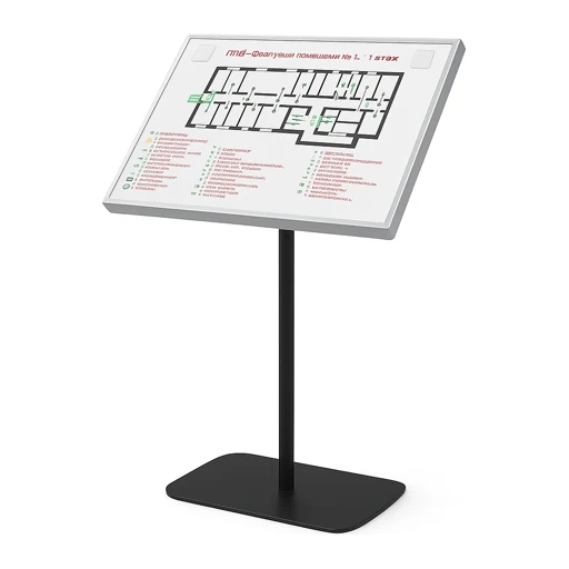 Tactile signs and Braille mnemonic plans