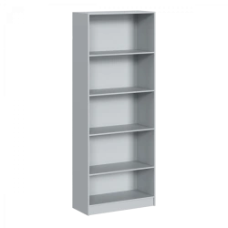 5-Shelf Educational Material Rack with MDF