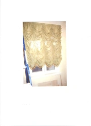 French Curtain with Pleated Design