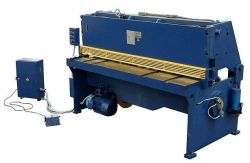 Inclined Blade Shears for Sheet Metal Cutting 6.3x2000 mm, Model NL3418A