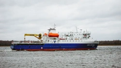 Passenger and Cargo Ship PV22 for 146 Passengers and Cargo Transport