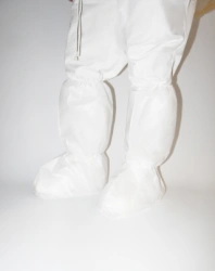 Laminated Non-Woven Material Protective Footwear - Decontaminable Cover