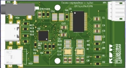 Storage and Audio Reader Board for USB Devices EMTЦ.431431.016