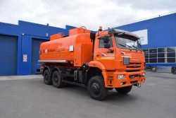Fuel Transport Tanker (ATZ) UZST 6619-66 on KAMAZ 6522-53