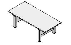 Conference Table Wooden Office Furniture Set "Bond