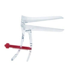 Disposable Polymer Gynecological Mirror Kuss #1 (S) with Central Rotating Lock