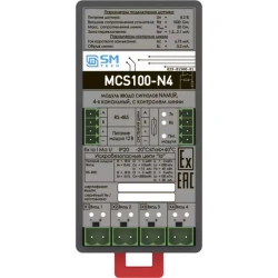 NAMUR Signal Input Module, 4-Channel, Line Monitoring MCS100-N4