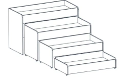 4-Tier Bed for Home and Institutions - Alliance-S Brand