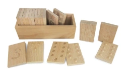 Tactile Pairs "Count to 10", "Shapes" - Educational Toy