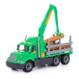 Toy Truck "Mike", Forest Transport Vehicle (in Mesh), Art. 55651