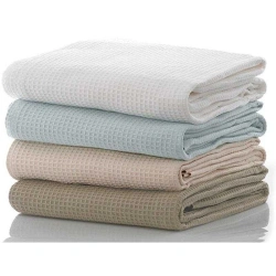 Waffle Kitchen Towel - Cotton Fabric