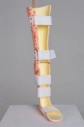 Full Leg Brace for Knee and Ankle Support