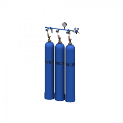 Oxygen Discharge Ramp for Three Cylinders RPK-3