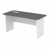 Conference Table 200x100x75 Cappuccino + White, Minister Collection TDI Kids