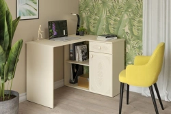 Corner Office Desk AS - Wooden Furniture for Public Spaces