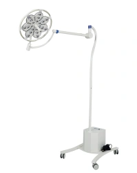 Mobile Surgical Lamp "EMALLED 300 P" with Emergency Power Supply