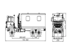 Special Vehicle with Crane Manipulator Model 677513
