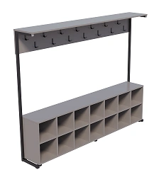 Floor Metal Wardrobe G.1 for Office and Home Use