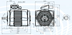 5AN 280 Series Asynchronous AC Motors with Short-Circuited Rotor up to 75 kW