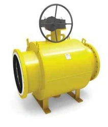 LD Ball Valve Gas Steel 20 DN350/300 PN1.6MPa with Reducer