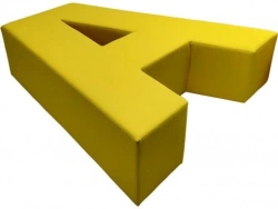 Customizable Wooden Frame Puff - Marko Model