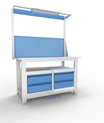 Heavy-Duty Workbench ASPROF Series for Intensive Use