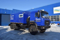 Portable Steam Generator Unit UZST Model UZST02 6890-15 on Ural Chassis