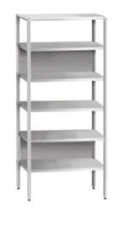 5-Shelf Storage Rack with Aluminum Frame KSS-0-07E